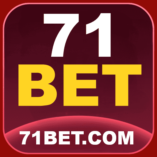 Imagem promovendo a página oficial da 71BET no Facebook